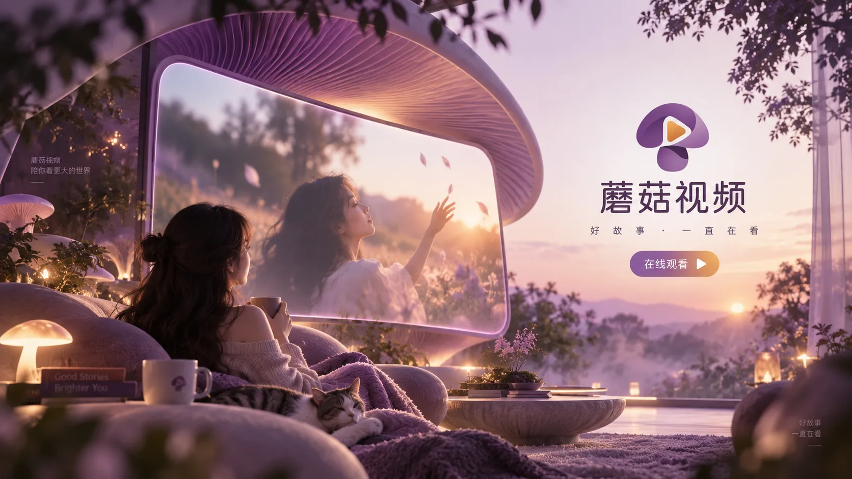 蘑菇视频官网首页影视片单与短片浏览主题